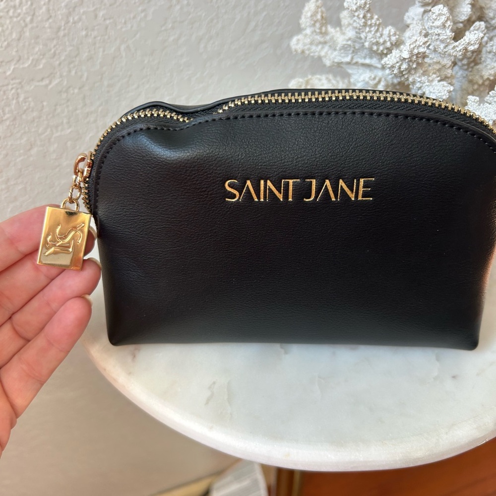 Saint Jane Luxury Skincare Travel Serum Set - Black and Gold Pouch - Picture 4 of 4